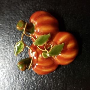 Pumpkin Brooch